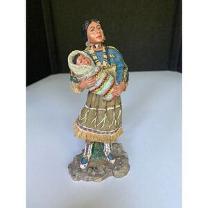 Vintage first americans russ statue figure